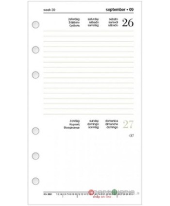 RICAMBIO ORGANIZER 7'...