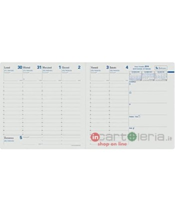 RICAMBIO AGENDA 16X16...