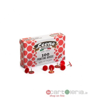 PUNTINE 100PZ COLORE ROSSO...