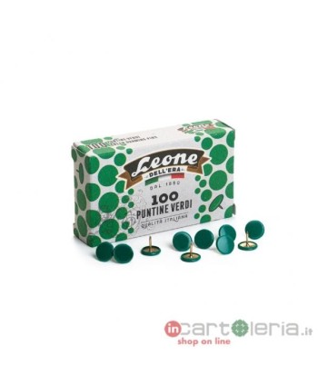 PUNTINE 100PZ COLORE VERDE...