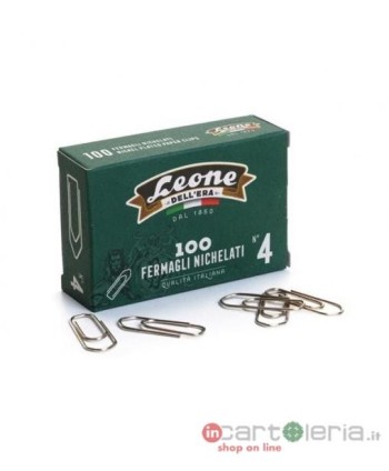 FERMAGLI NICHELATI N. 4...