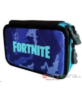 ASTUCCIO 3 PARTI FORTNITE BLU PANINI (Cod. 62826)