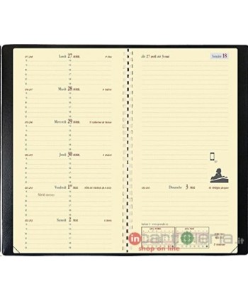 RICAMBIO AGENDA 8,8X17...
