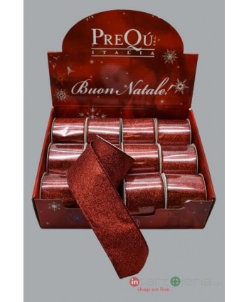 NASTRO GLITTER ROSSO...