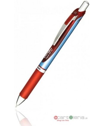 PENNA ROLLER SCATTO ENERGEL XM CLICK BLN75 ROSSO 0.5MM PENTEL (Cod. BLN75-B)