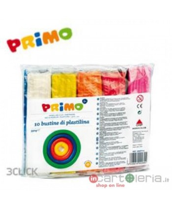 PLASTILINA ASSORTITA 55GR 10PZ CMP (Cod. 269PP10)