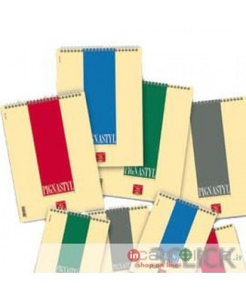 BLOCCO PIGNASTYL SPIRALE A4 60FF 1R PIGNA (Cod. 02156281R)