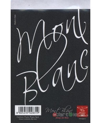 BLOCCO MONT BLANC A6 10X15...
