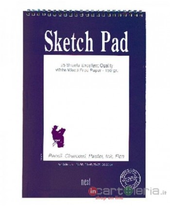 BLOCCO SKETCH PAD 30X40 25FF 150GR NEXT (Cod. 01942)