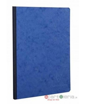 QUADERNO 21X29.7 AGE BAG 192PG 90GR PAGINE BIANCHE BLU CLAIREFONTAINE QUO VADIS (Cod. 791404C)