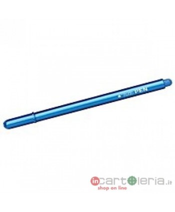 PENNA TRATTO PEN METAL BLU...