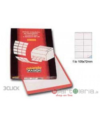 ETICHETTE ADESIVE A4 105X72...