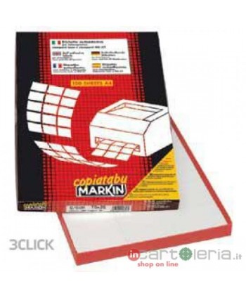 ETICHETTE ADESIVE A4 19X10...