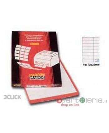 ETICHETTE ADESIVE A4 70X36...