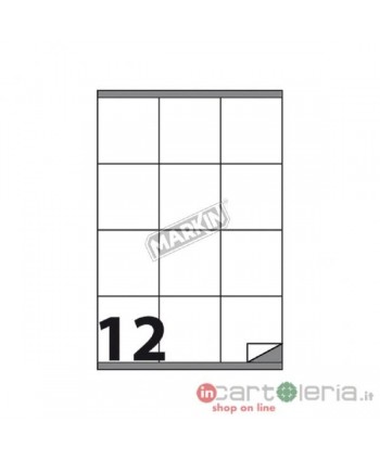 ETICHETTE ADESIVE A4 70X72...