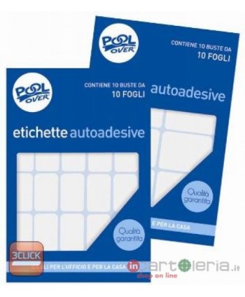 ETICHETTE ADESIVE110X34 10FG SOGARO (Cod. 52)