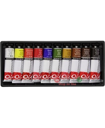 TUBO OLIO GRADUATE OIL 38ML SET 10PZ DALER ROWNEY FILA