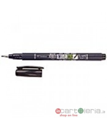 PENNA BRUSH PEN MORBIDA NERO FUDENOSUKE TOMBOW KOHINOOR (Cod. WS-BS150)