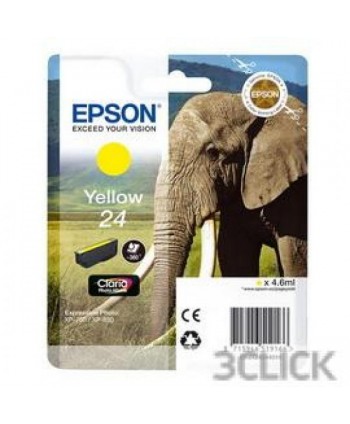 CARTUCCIA EPSON 24 GIALLO ORIGINALE (Cod. T2424)