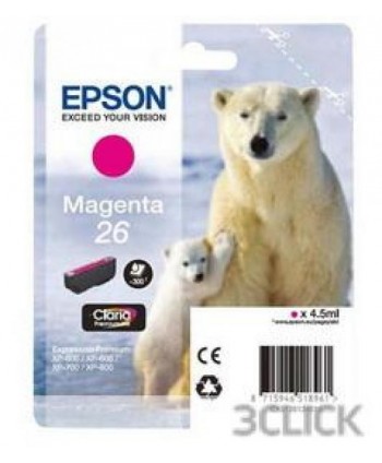 CARTUCCIA EPSON 26 MAGENTA...