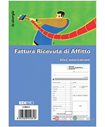 BLOCCO RICEVUTA D'AFFITTO...