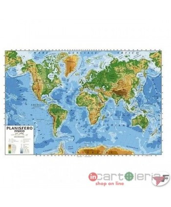 CARTA GEOGRAFICA FISICO...