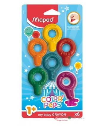 COLORI PASTELLI PEPS 6PZ...