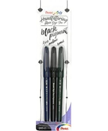 PENNARELLO SIGN BRUSH NERO...