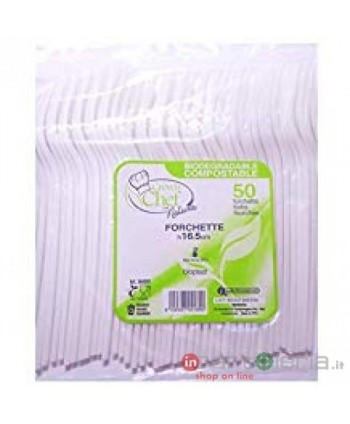 POSATE PLA PURE 50PZ...