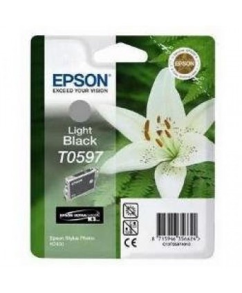 CARTUCCIA EPSON T0597 LIGHT BLACK ORIGINALE (Cod. T0597)