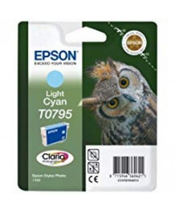 CARTUCCIA EPSON T0795 CIANO LIGHT ORIGINALE (Cod. C13T07954010)