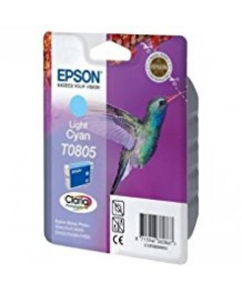 CARTUCCIA EPSON T0805 CYANO LIGHT ORIGINALE (Cod. T0805)