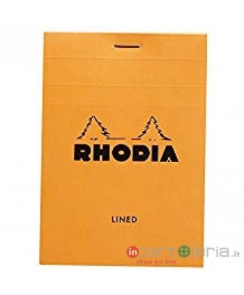 BLOCCO 8,5X12 890GR 80FF RIGHE N.12 RHODIA QUO VADIS (Cod. 12600C)