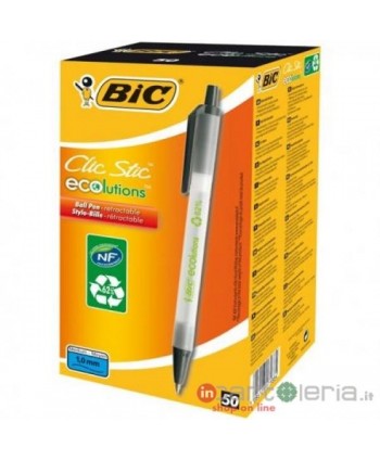 PENNA SFERA SCATTO SOFT FELL NERO ECOSOLUTION BIC (Cod. SOFTN)