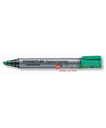 PENNARELLO LUMOCOLOR FLIPCHART 356 VERDE P.SCALPELLO STAEDTLER (Cod. 356B-5)