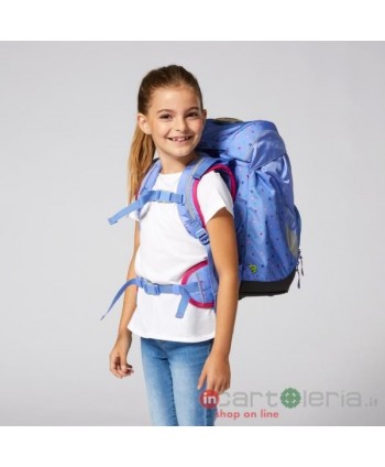 ZAINO ERGOBAG AZZURRO ROSA...