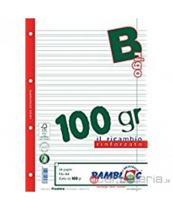 RICAMBI FORATI A4...