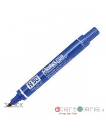 PENNARELLO MARCATORE PUNTA TONDA N50 BLU PENTEL (Cod. N50C)