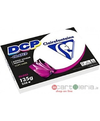 CARTA PER FOTOCOPIE A4 135GR 250FF DCP COATED PATINATA CLAIREFONTAINE QUO VADIS (Cod. 6841)