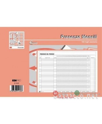 BLOCCO PRESENZE MENSILI 2C...