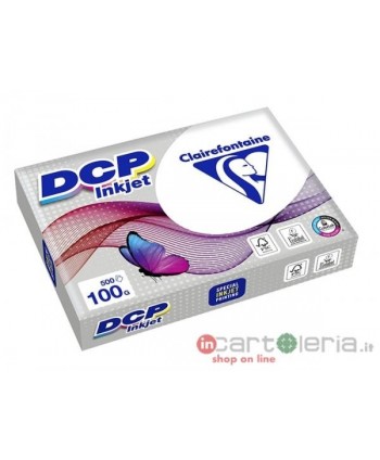 CARTA PER FOTOCOPIE A4 90GR 500FF DCP INKJET CLAIREFONTAINE QUO VADIS (Cod. 50703C)