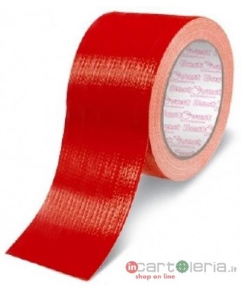 NASTRO ADESIVO TELATO 38X25MT ROSSO SIAM (Cod. 1350/10RS)