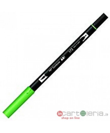 PENNARELLO DUAL BRUSH 173 VERDE WILLOW TOMBOW KOHINOOR (Cod. ABT-173)