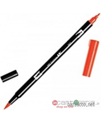 PENNARELLO DUAL BRUSH 885 ARANCIONE TOMBOW KOHINOOR (Cod. ABT885)