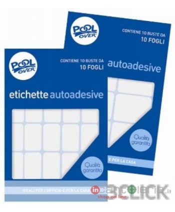 ETICHETTE ADESIVE 21X8 10FG SOGARO (Cod. 15.)