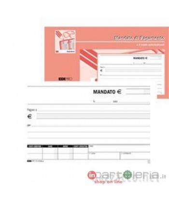 BLOCCO MANDATO DI PAGAMENTO...