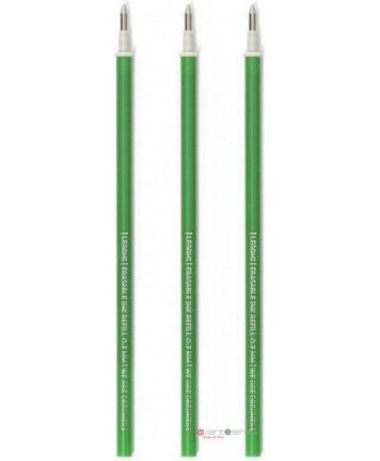 3 REFILL PENNA GEL CANCELLAB. - ERASABLE PEN REFILLS - GREEN 3,95 (Cod. REFEP0007)