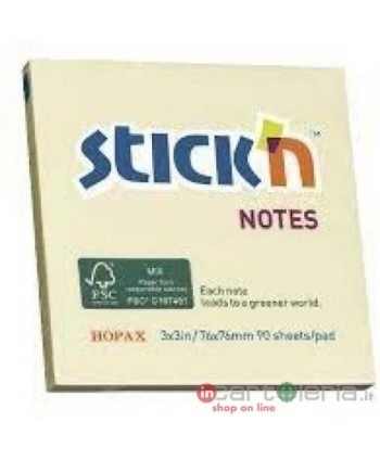 POST IT 76X76 CARTA RICICLATA SIAM (Cod. 1010/2E)