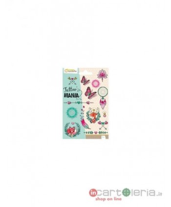 TATUAGGI TATTOO MANIA BOHEME 10PZ QUO VADIS