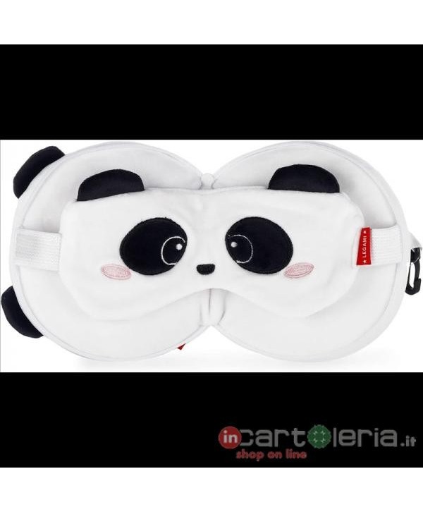 CUSCINO CON COPRIOCCHI MY TRAVEL PANDA LEGAMI